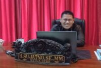 Ketua DPRD Magetan Sujatno. ( Joko Nugroho/Magetan).