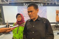 Ketua DPRD Kabupaten Magetan Sujatno. ( Septian Bayu/Magetan).