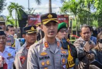 Kapolres Magetan AKBP Satria Permana. ( Joko Nugroho/Magetan).