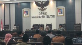Paripurna DPRD Kabupaten Blitar. ( Dyan Natalia/Blitar).