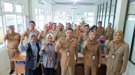 Disperindag Magetan Sosialisasi Penggunaan e-Restribusi QRIS (Septian Bayu/Magetan). 