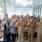 Disperindag Magetan Sosialisasi Penggunaan e-Restribusi QRIS (Septian Bayu/Magetan). 