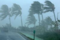 Ilustrasi Cuaca Ekstrem.