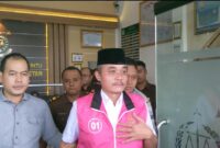 Tersangka SMD Digelandang Ke Rutan Magetan. ( Joko Nugroho/Magetan).