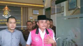 Tersangka SMD Digelandang Ke Rutan Magetan. ( Joko Nugroho/Magetan).