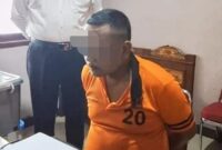 Tersangka Pembobol ATM BPD Jatim di Magetan Sugiyanto (41) warga Desa Gumulan, Kecamatan Wonoasri, Kabupaten Boyolali, Jawa Tengah.