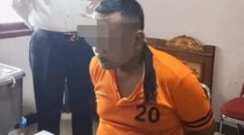 Tersangka Pembobol ATM BPD Jatim di Magetan Sugiyanto (41) warga Desa Gumulan, Kecamatan Wonoasri, Kabupaten Boyolali, Jawa Tengah.