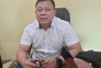 Ketua KONI Kabupaten Blitar Tonny Andreas. ( Dyan/Blitar)