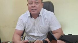 Ketua KONI Kabupaten Blitar Tonny Andreas. ( Dyan/Blitar)