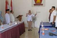 Ketua DPC PPP Magetan Anang Sulistyo Tampak Hadir bersama Ketua DPC PKB Magetan Suratno. ( Jatimnesia/jkn).