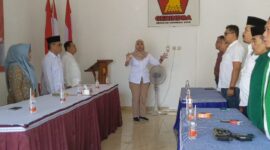 Ketua DPC PPP Magetan Anang Sulistyo Tampak Hadir bersama Ketua DPC PKB Magetan Suratno. ( Jatimnesia/jkn).