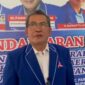 Ketua DPC Partai Demokrat Magetan dr Pangajoman. ( Septian Bayu/Magetan). 