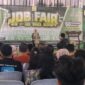 Bupati Blitar Hj. Rini Syarifah membuka Job Fair 2024 di SMK Kademangan. ( Dyan Natalia/Blitar)