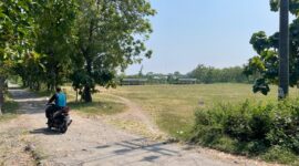 Lapangan Kelurahan Karangrejo Magetan. ( Septian Bayu/Magetan).