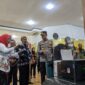 Kepala DPMPTSP Magetan Sunarti Condrowati Memaparkan Layanan MPP Magetan. ( Joko Nugroho/Magetan).