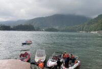 Telaga Sarangan Kabupaten Magetan. ( Septian Bayu/Magetan)