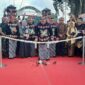 Wali Kota Blitar Santoso secara resmi membuka acara Bazar Blitar Djadoel tahun 2024 . ( Dyan/Blitar)