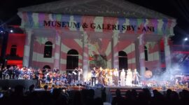 Event Slendhang Biru Tak Pernah Usai. 