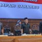 Pimpinan DPRD Magetan bersama Pj Bupati Magetan. 