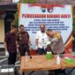 Polres Pacitan Blender Daun Ganja.