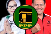 Cabup Magetan Nanik Sumantri dan Sujatno. ( Jatimnesia/Red).