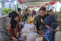 Bazar Bapok Murah di Kejari Magetan. 