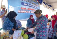 Pj Bupati Magetan Hergunadi Dalam Acara Harganas 2024 di Maospati. 