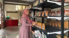 Rumah Promosi Produk IKM khas Magetan. ( Septian Bayu/Magetan).