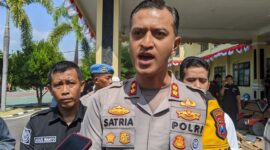 Kapolres Magetan AKBP Satria Permana. ( Septian Bayu/Magetan).