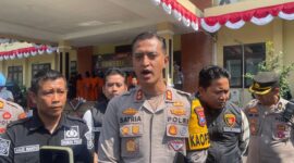 Kapolres Magetan AKBP Satria Permana. ( Joko Nugroho/Magetan)