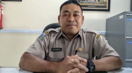 Kasi Pendataan dan Penetapan UPT PPD Magetan Ismail Achmadi. ( Joko Nugroho/Magetan). 