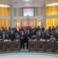Ketua DPRD Magetan Sujatno bersama Forkopimda Magetan. ( Joko Nugroho/Magetan).