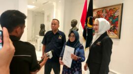 Paslon Nanik - Suyatni Terima B1 KWK Partai Nasdem. 