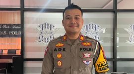 Kasatlantas Polres Magetan AKP Ade Andini. ( septian bayu/magetan).