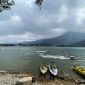 Air Telaga Sarangan Magetan Mulai Kering.
