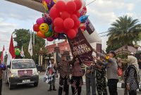 Sosialisasi Pilkada di Kabupaten Magetan. ( Joko Nugroho/Magetan)