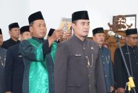 Benny Adrian Dilantik Jadi Pj Sekda Magetan. ( Ist).