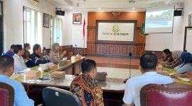Disperindag Dan Kejari Magetan Gelar Pre Contruction Meeting PPU Maospati. ( Jatimnesia/Ist)