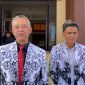 Ketua PGRI Magetan Sundarto. ( Septian Bayu/Magetan).