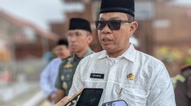 Pj Bupati  Magetan Nizhamul. ( Joko Nugroho/Magetan).