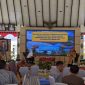 Kepala DPMPTSP Kabupaten Magetan Sunarti Condrowati Memberikan paparan materi pada Peserta Forum Bisnis. ( Joko Nugroho/Magetan).