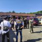 Satpol PP Kabupaten Pacitan Sidak pasar tradisional wilayah perbatasan.  ( Apriyanto/Pacitan).
