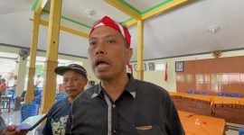 Perwakilan Warga Desa Wates Kecamatan Panekan, Dewo. 