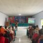 Indra Widya Agustina, saat kunjungan di kecamatan Donorojo.