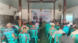Sosialisasi Anggota DPRD Jatim Indra Widya Agustina Di Magetan. 