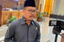Tersangka Dugaan Korupsi Pokir DPRD Magetan sekaligus Ketua DPRD Magetan Non Aktif Suratno.
