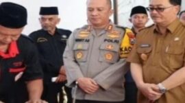 Dukungan DPRD terhadap forkopimda dan perguruan silat. ( Dyan/Blitar)
