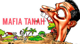 Ilustrasi Mafia Tanah.