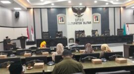 Paripurna DPRD Kabupaten Blitar. ( Dyan/Blitar).