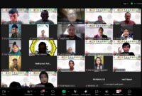 Zoom Seminar Nasional Ekonomi Outlook 2025.